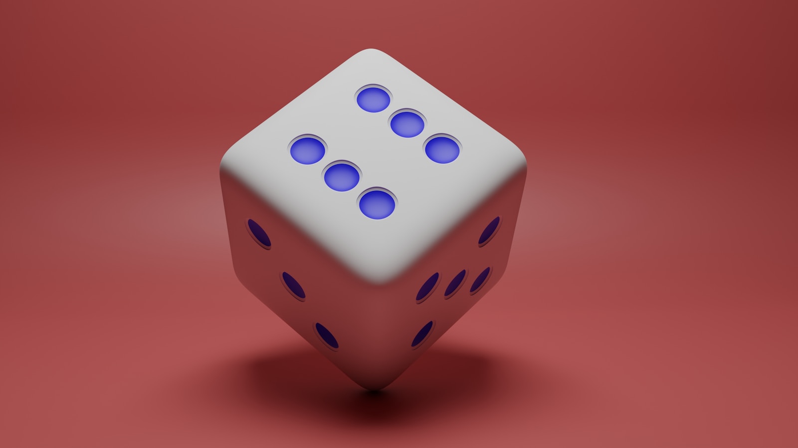 a close-up of a dice